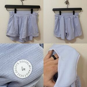 •LULULEMON• Hotty Hot Short *Long 4"
Blue Linen